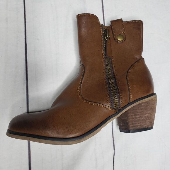 Steve Madden Whisky ankle boot double zip 8 - Picture 2 of 7